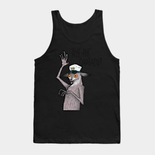 Aye-Aye Captain Tank Top